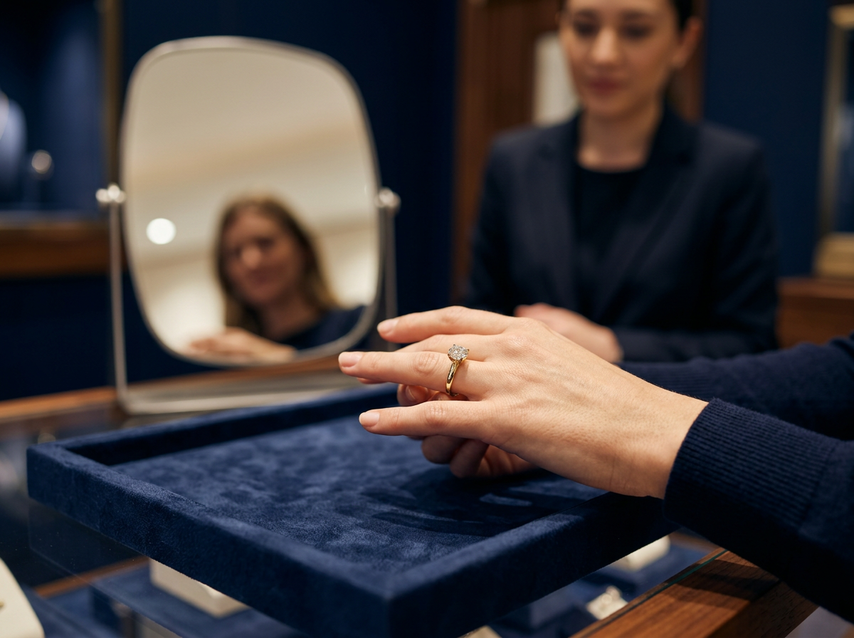 Guiding the Client Ring Try-On