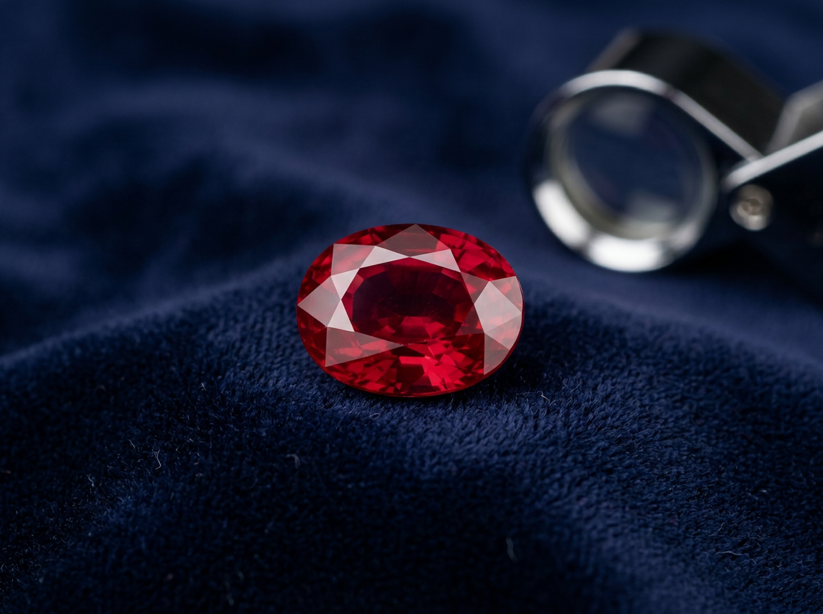 Mogok Pigeon's Blood Ruby - Marble-Hosted Chromium Corundum