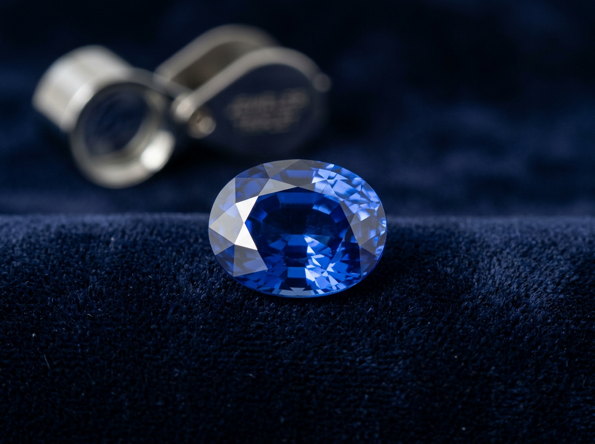Royal Velvet Blue Sapphire - GIA Colored Stones Benchmark