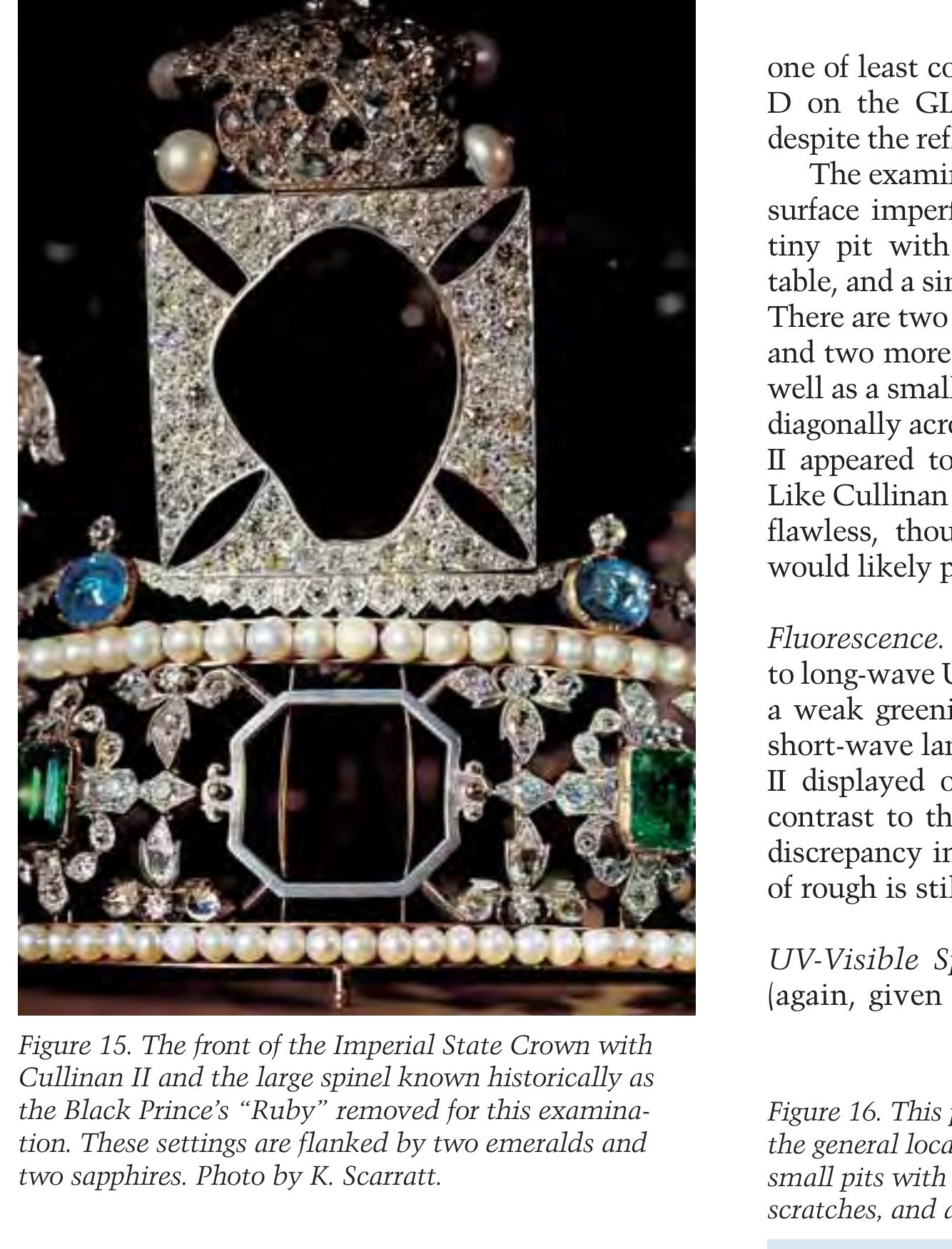 Imperial State Crown featuring the 317.40 ct Cullinan II cushion diamond