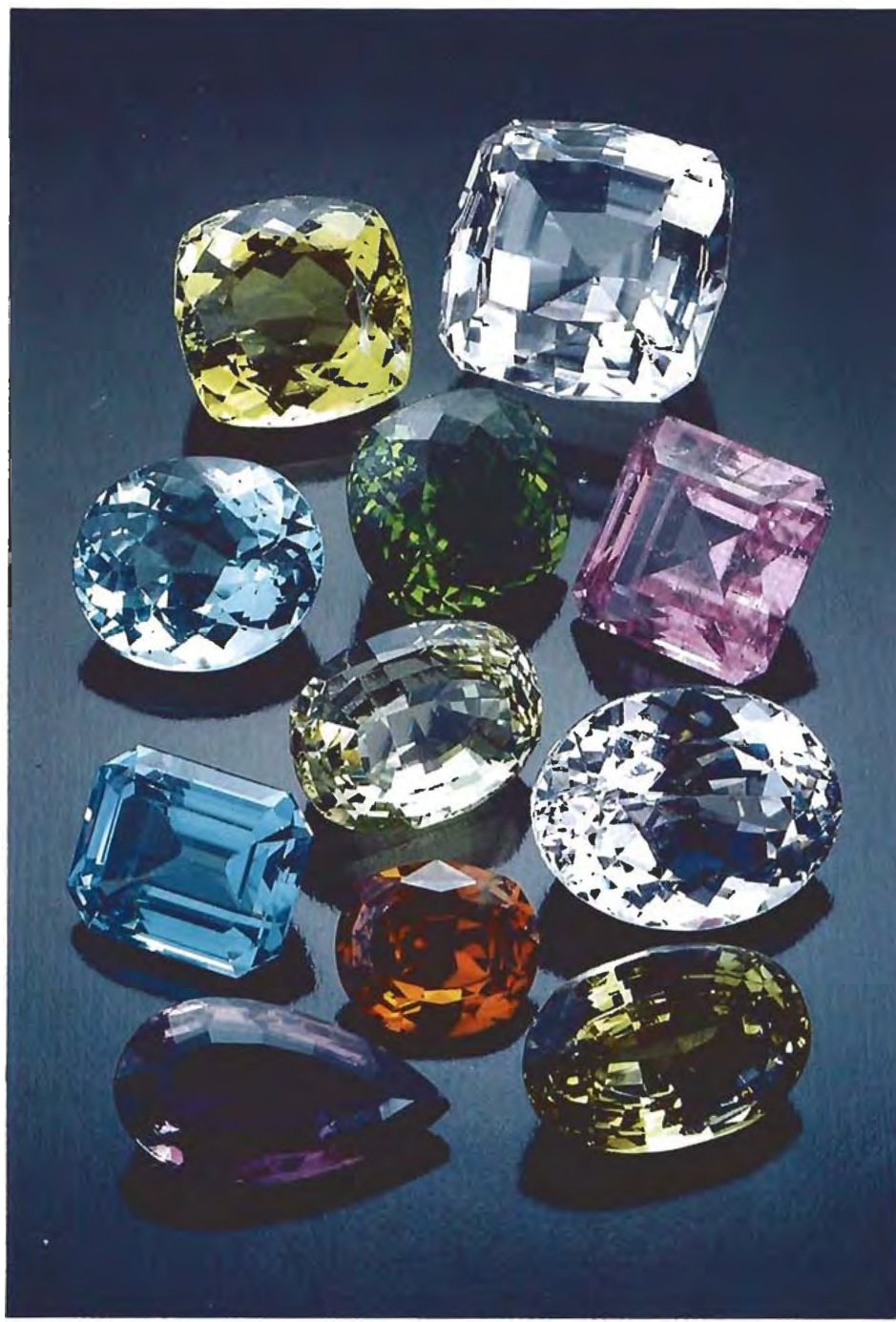 Gemstones of pegmatite origin
