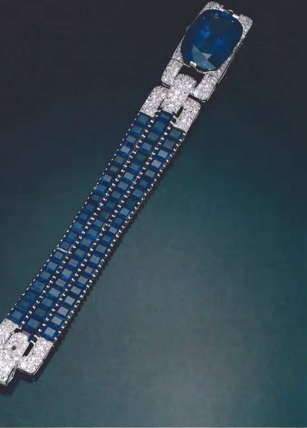 Cartier 65-Carat Kashmir Sapphire Bracelet