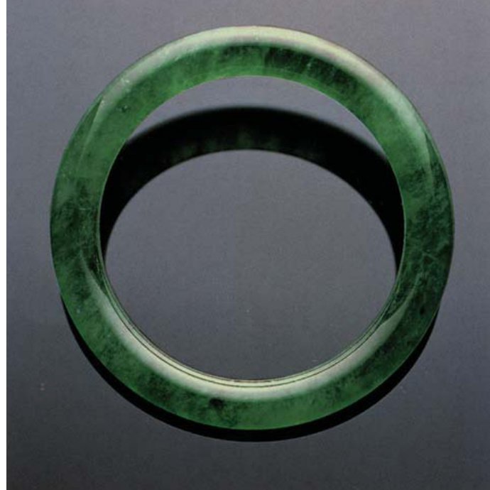 Christie's auction record imperial green jadeite bangle