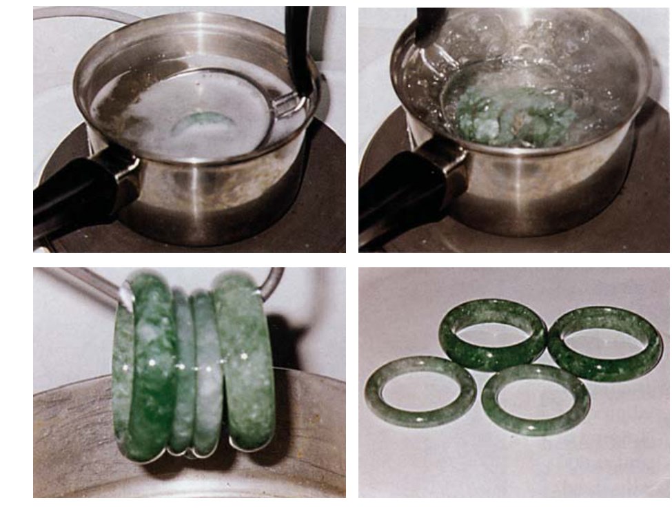 Traditional Waxing of Type A Jadeite Bangles